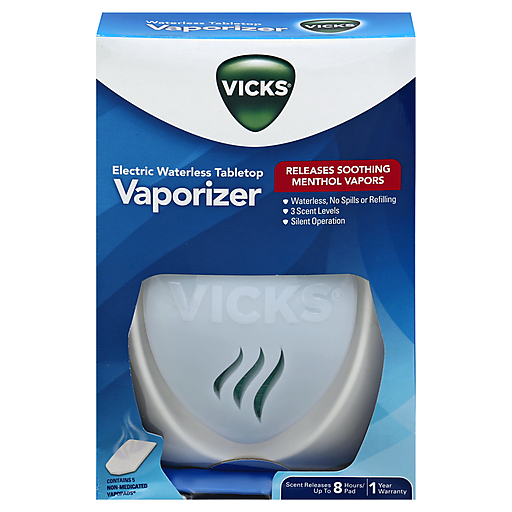 Vicks Electric Waterless Tabletop Vaporizer