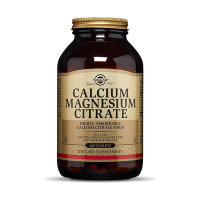Solgar Calcium Magnesium Citrate - 100 Premium Tablets