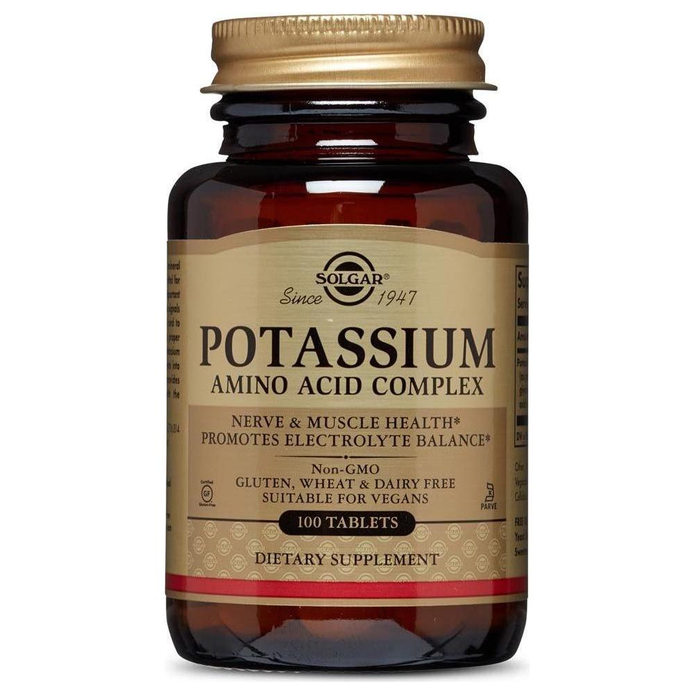 Solgar Potassium Amino Acid Complex - 100 Tablets