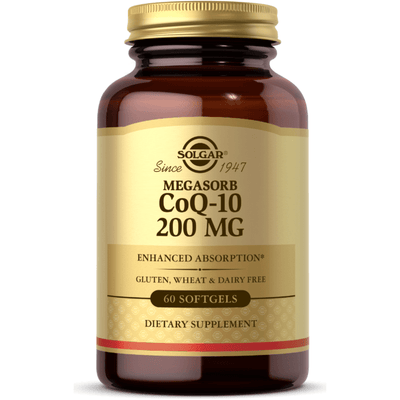 Solgar Megasorb CoQ-10 200 mg - 60 Softgels