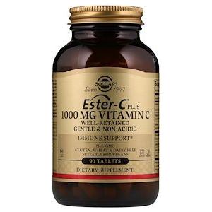 Solgar Ester-C Plus 1000mg Vitamin C - 90 Tablets