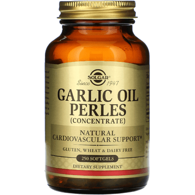Solgar Reduced Odor Garlic Oil Perles - 250 Softgels