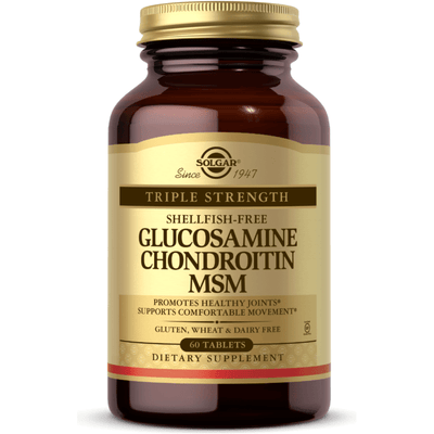 Solgar Extra Strength Glucosamine Chondroitin MSM - 60 Tablets