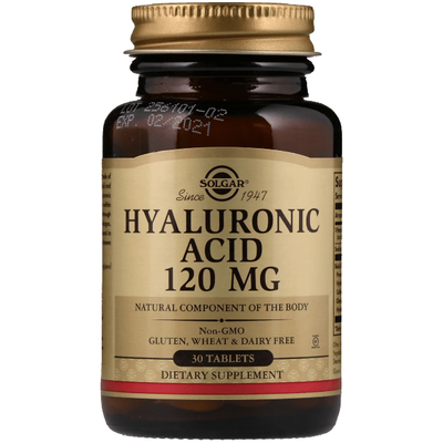 Solgar Hyaluronic Acid Tablets, 120 mg - 30 Count
