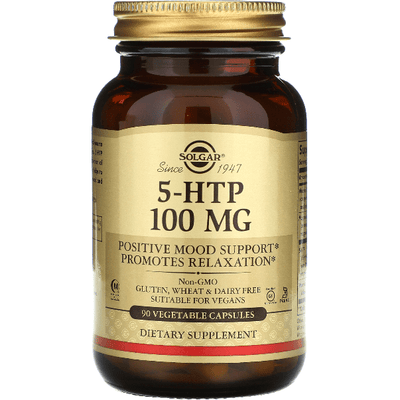 Solgar 5-HTP 100 mg - 90 Premium Vegetable Capsules