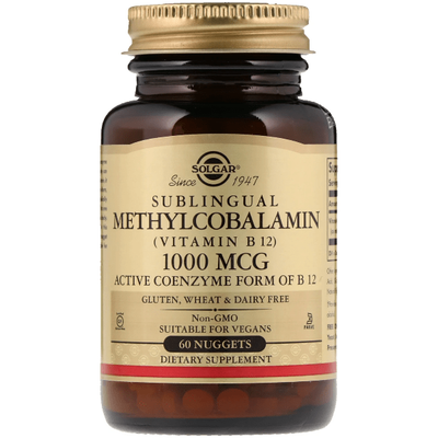 Solgar Methylcobalamin (Vitamin B12) 1000mcg - 30 Nuggets