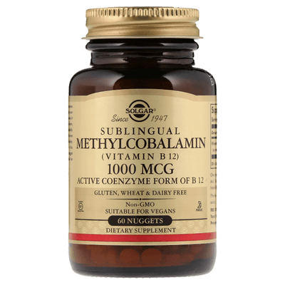 Solgar Methylcobalamin (Vitamin B12) 1000 mcg - 60 Nuggets