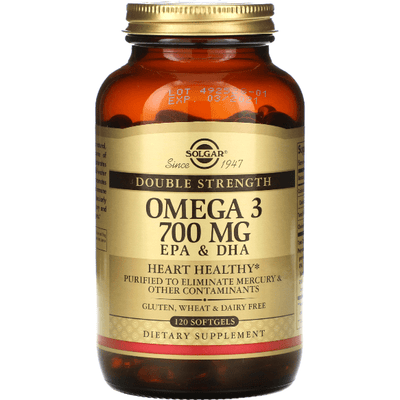 Solgar Double Strength Omega-3 700 mg - 120 Softgels