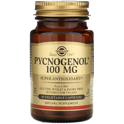 Solgar Pycnogenol 100 mg - 30 Vegetable Capsules