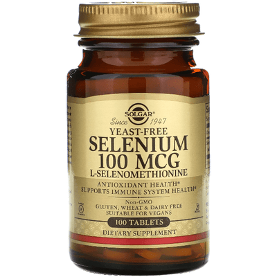 Solgar Selenium Yeast Free 100mcg - 100 Tablets