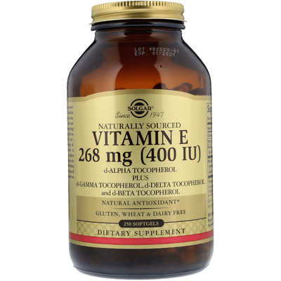Solgar Vitamin E 268 mg (400 IU) - 250 Softgels