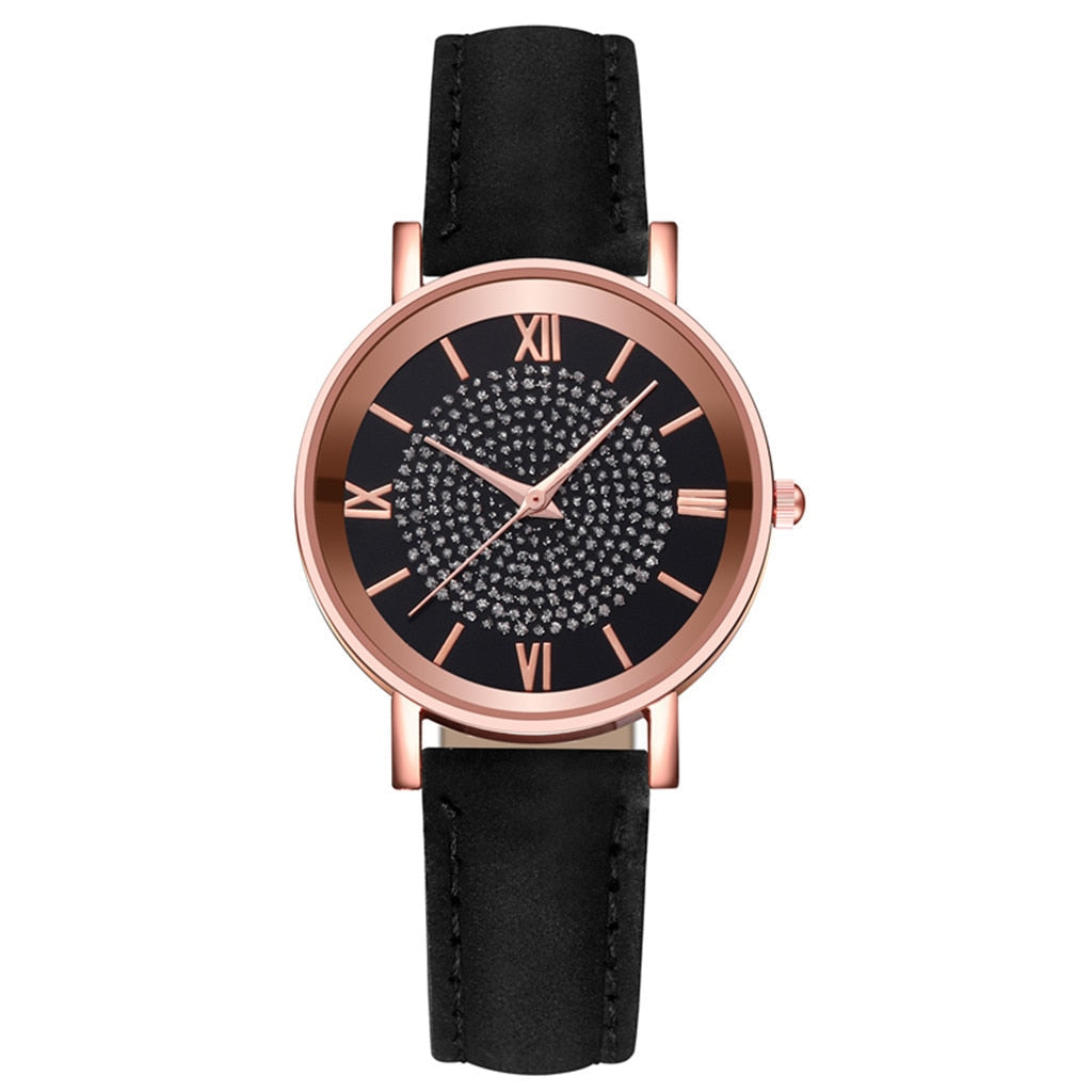 Luxury Watches Quartz  Watch Stainless Steel Dial Casual Bracele Watch - Korvel