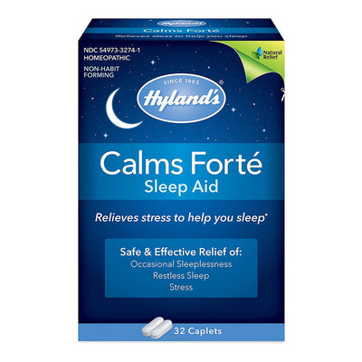 Caplets d'aide au sommeil Calms Forte de Hyland