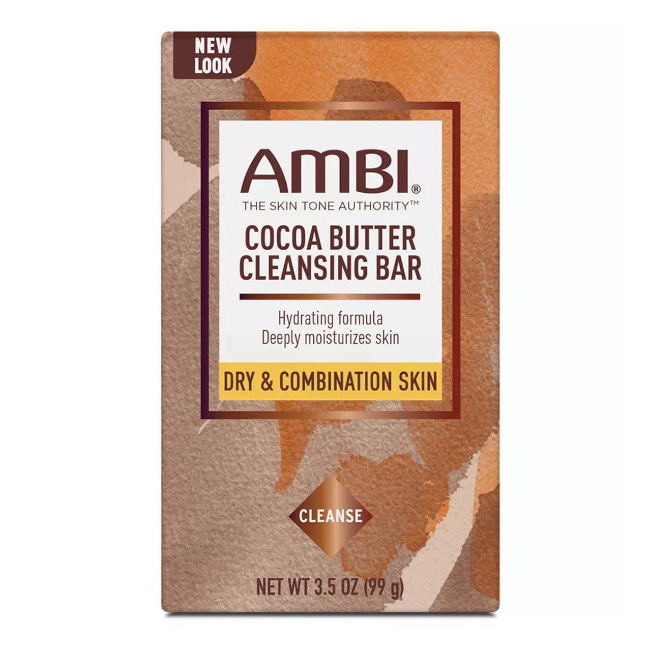 Jabón de Barra Limpiador de Manteca de Cacao Ambi - 3.5oz