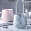 Elegant Gold Rimmed Ceramic Coffee Mug