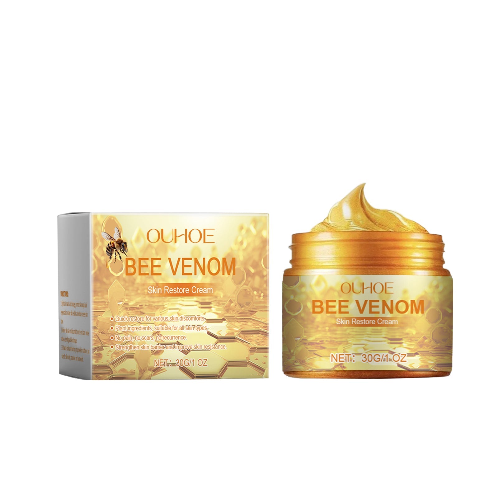 Skin Care Cream, Gently Hydrating And Soothing Skin Care Cream For Dry Bodies - Korvel