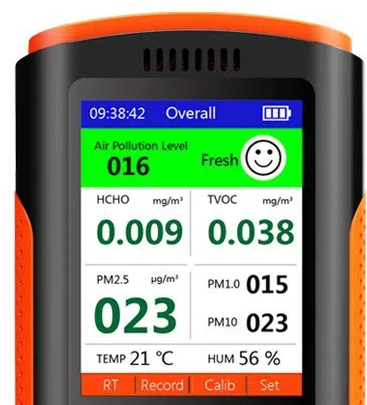 New formaldehyde detector for home use, professional new house formaldehyde testing, indoor air quality testing, formaldehyde instrument - Korvel