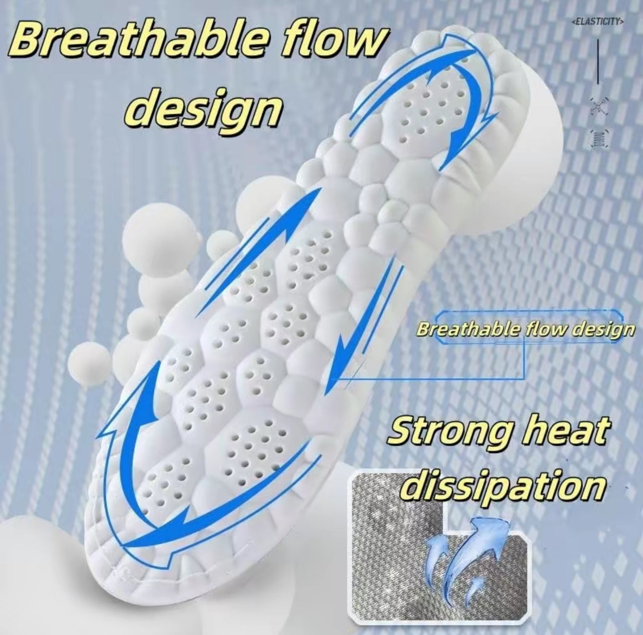 Plantillas CloudStep - Comodidad Suave y Transpirable