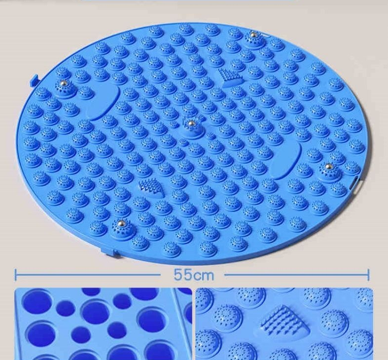 Pressure Board Super Slow Running Foot Massage Mat In-Place Running Foot Pad Toe Pressure Board Pink Massage Mat Car Foot Mat - Korvel
