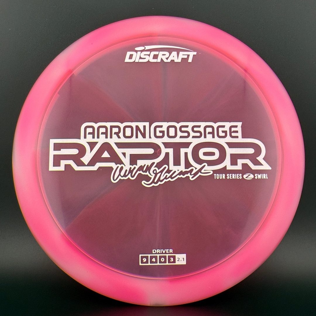 Z Swirl Raptor - Aaron Gossage 2025 Tour Series Disc