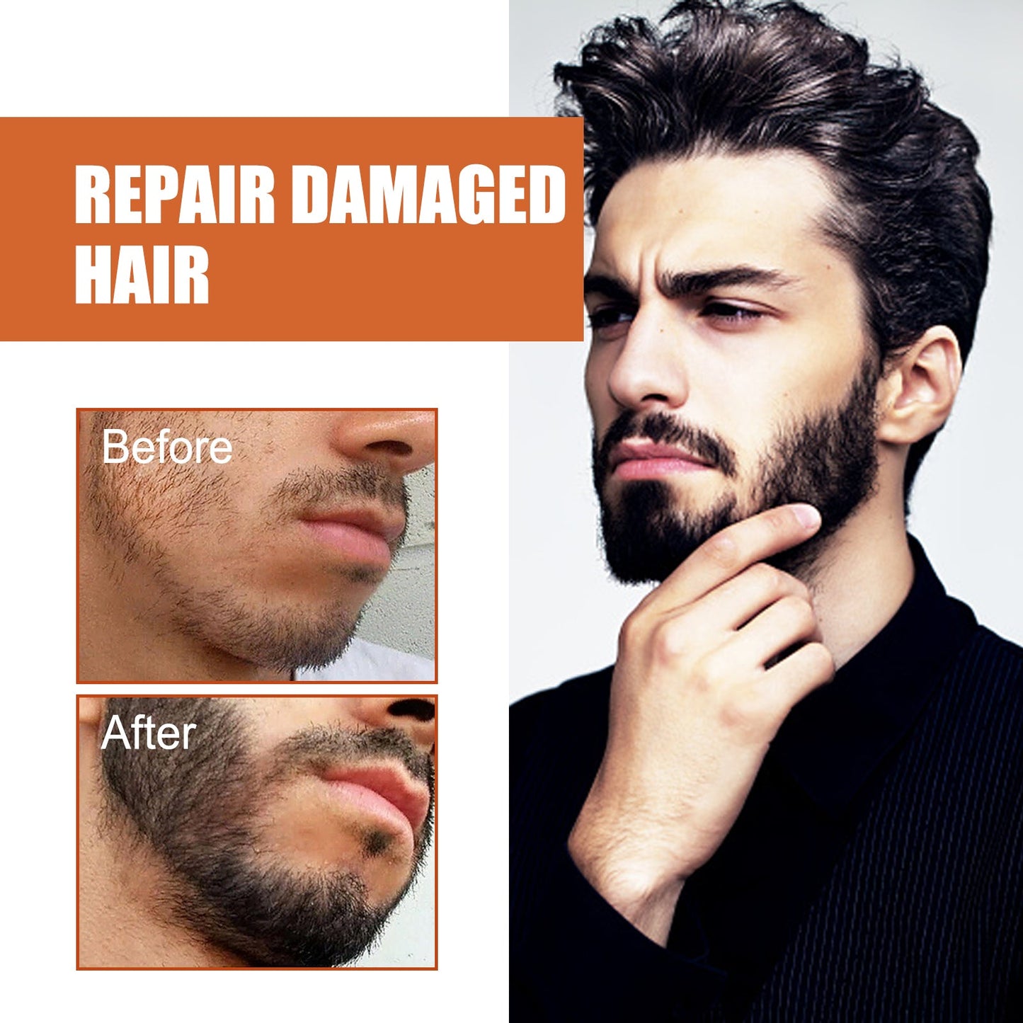 Premium Beard Growth Care Oil for Nourished Facial Hair