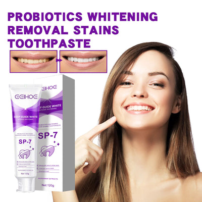 Probiotic Toothpaste, Cleaning Stains And Tartar Fresh Breath Whitening Toothpaste - Korvel