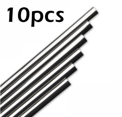 10pcs/lot Car-styling Plating Air Outlet Trim Strip Interior Air Vent Grille Switch Rim Trim Outlet Decoration Strip DIY - Korvel