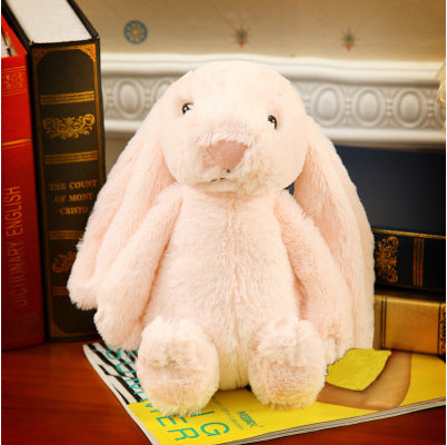 Jouet en Peluche Lapin Brodé - Compagnon Doux et Câlin