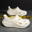 Soft soled toe hole slippers with simple breathable and comfortable fit for beach sandals - Korvel