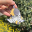 Creative Pulling and Playing Egg Cat Keychain Pendant Cute and Bizarre Spinable Bag Pendant - Korvel