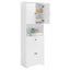 Elegant Tall Bathroom Cabinet with Ample Storage Space
