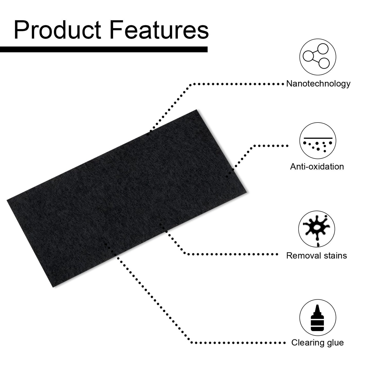 Chiffon de Retrait de Rayures de Voiture Premium - Technologie Nano Flash