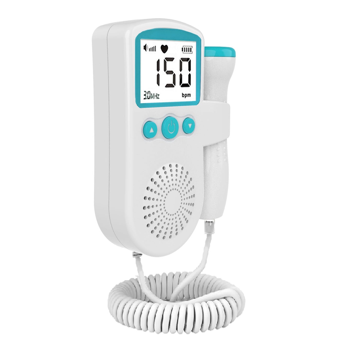 Moniteur de fréquence cardiaque fœtale portable pour un usage domestique