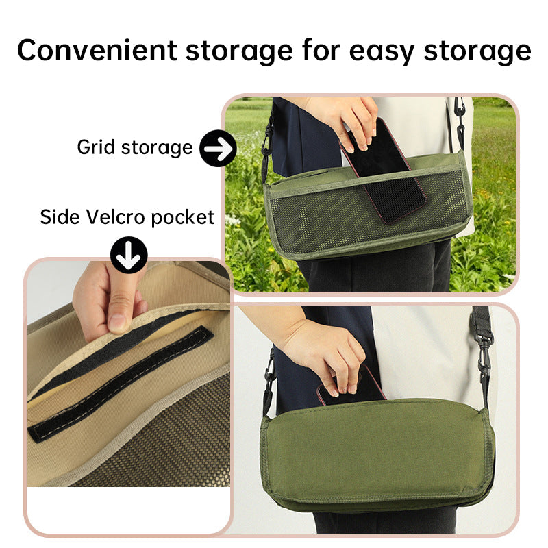 Tabouret pliant portable premium pour un confort en extérieur