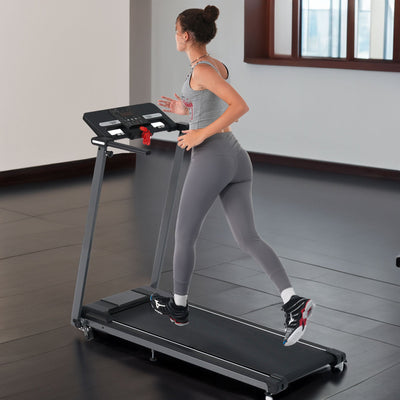NEW Folding Treadmills Walking Pad Treadmill for Home Office -2.5HP Walking Treadmill With Incline Bluetooth Speaker - Korvel