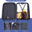 Expandable Hardshell Suitcase Double Spinner Wheels PP Luggage Sets Lightweight Durable ,3-Piece Set (20/24/28) ,Navy - Korvel
