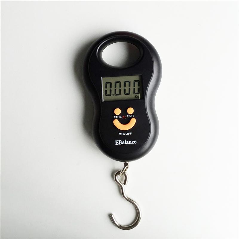 Hanging Scale 50Kg /10g Digital Scale BackLight Fishing Pocket Weight scale Luggage Scales Kg Lb OZ - Korvel
