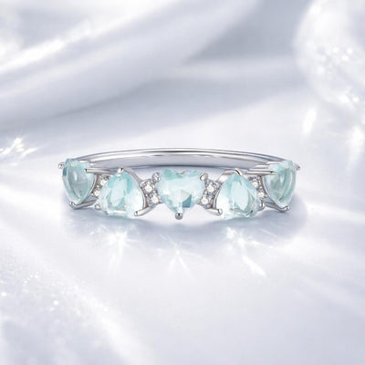 Elegant 925 Sterling Silver Engagement Ring with Pavé Set CZ