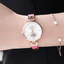 Montre en acier inoxydable élégante pour femmes avec bracelet en céramique