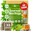 Bolsitas de té de hojas de guanábana premium, hojas de guanábana secas, polvo de hojas de guanábana, té de hojas de guanábana, té de hoja guanábana
