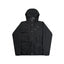Chaqueta de Shell con Cuello Alto de Nylon con Costuras