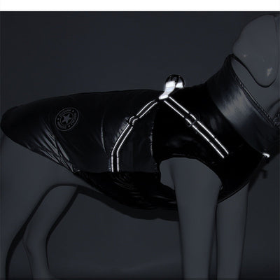 Reflective Windproof Cotton Coat for Big Dogs