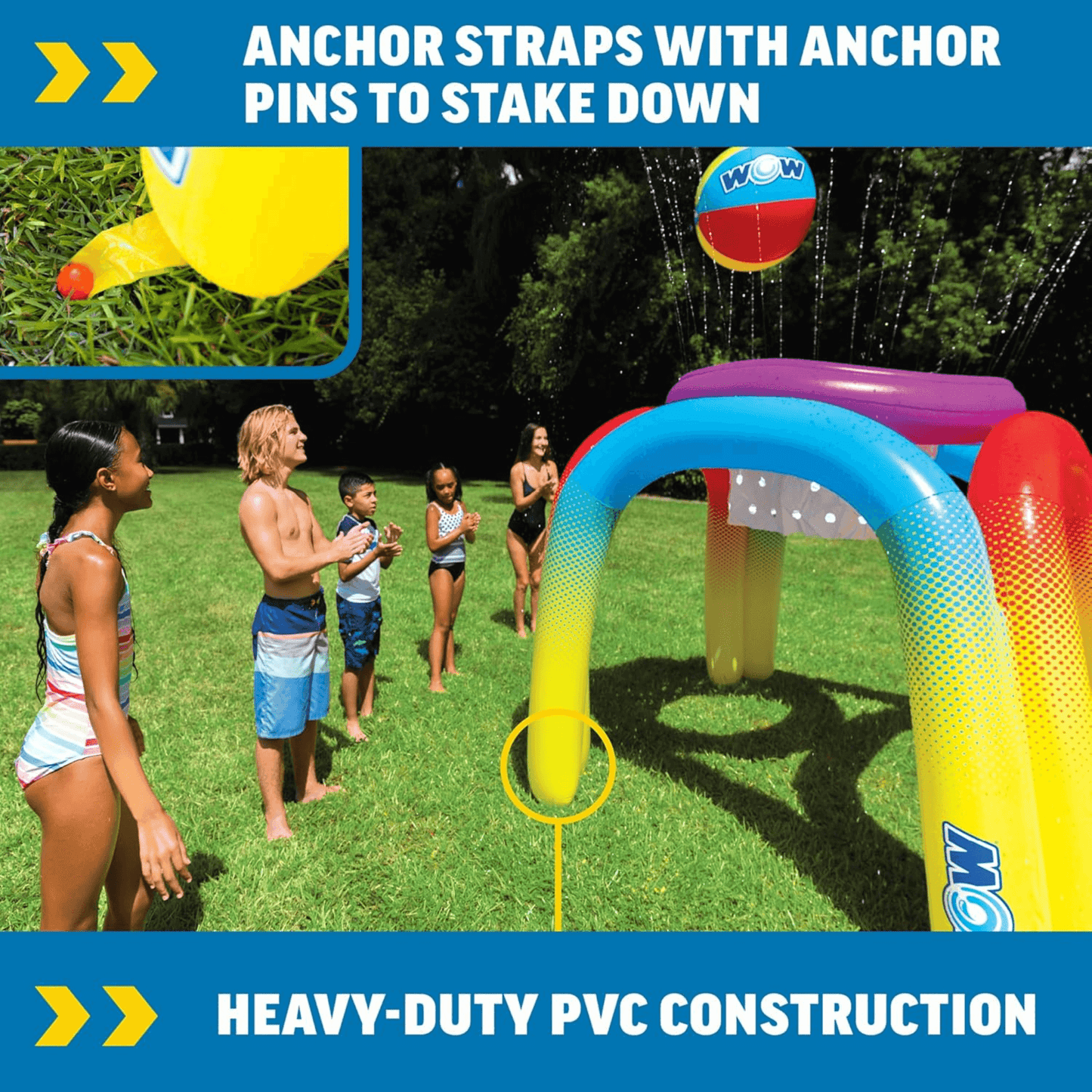Jeu de Sprinkler Géant WOW Watersports de 6 pieds