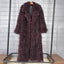 Womens Elongated Wool Coat With Tailored Lapel