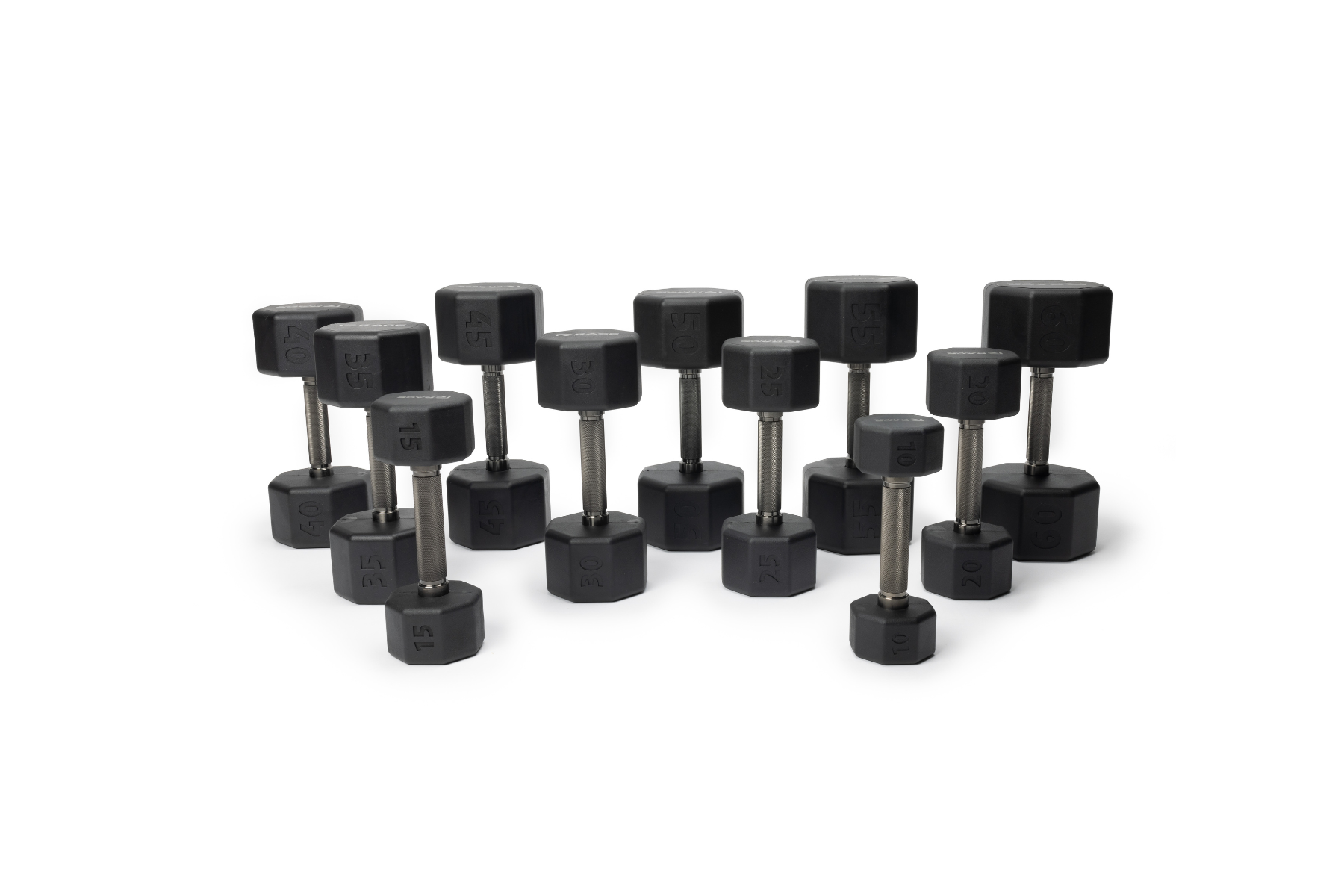 Premium Octo Rubber Dumbbell - Individual Unit - Korvel