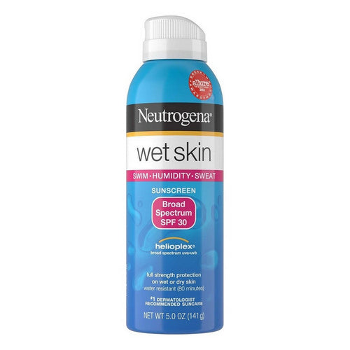 Neutrogena Wet Skin Sunscreen Spray Broad Spectrum SPF 30 - 5 Oz