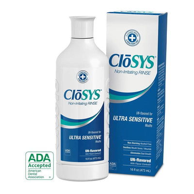 CloSYS Alcohol-Free Oral Rinse with Flavor Control