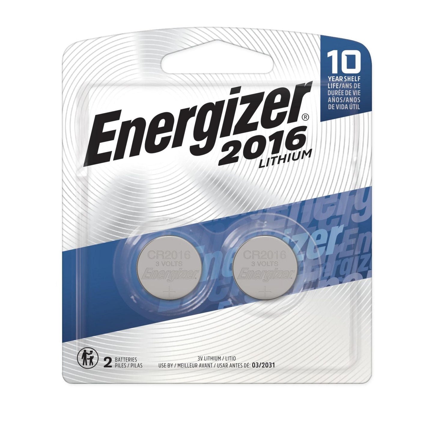 Energizer 3V Lithium Coin Battery - 2016 Model