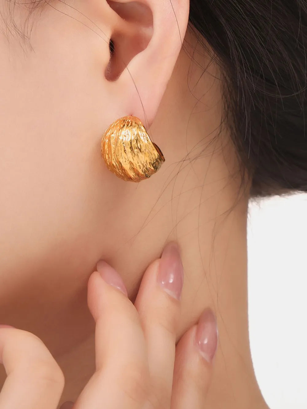 Titanium Steel Geometric Shape Earrings - Korvel