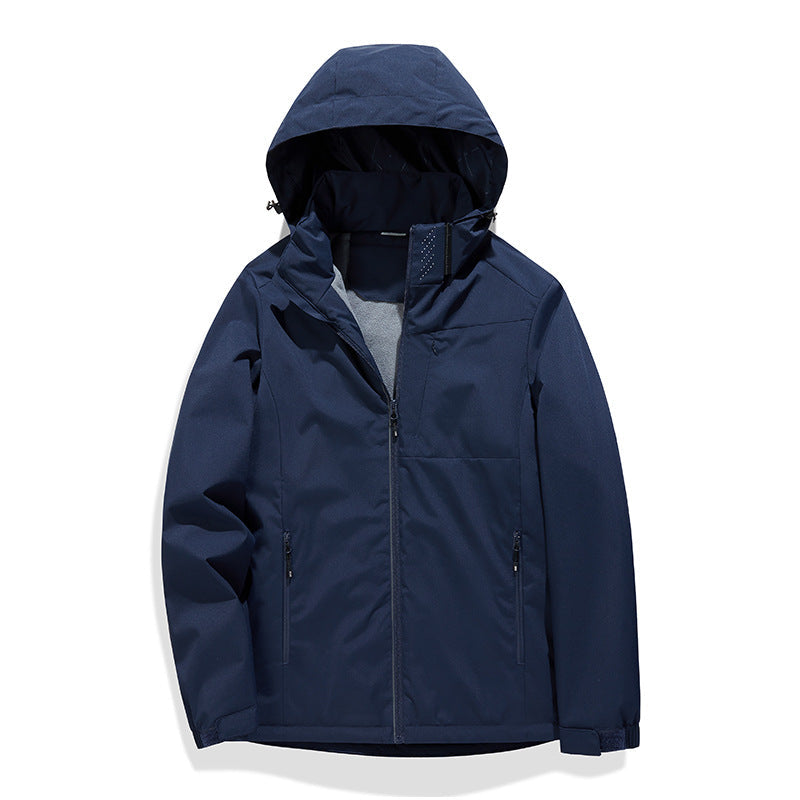 Chaqueta Premium Impermeable y a Prueba de Viento con Forro de Forro Polar
